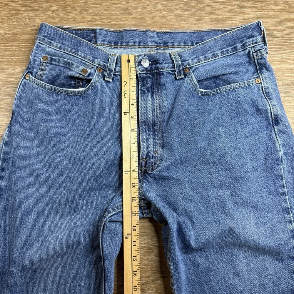 Levi's 550 Relaxed Fit Jeans Men's W36 Light Wash Tapered Denim Cotton Classic